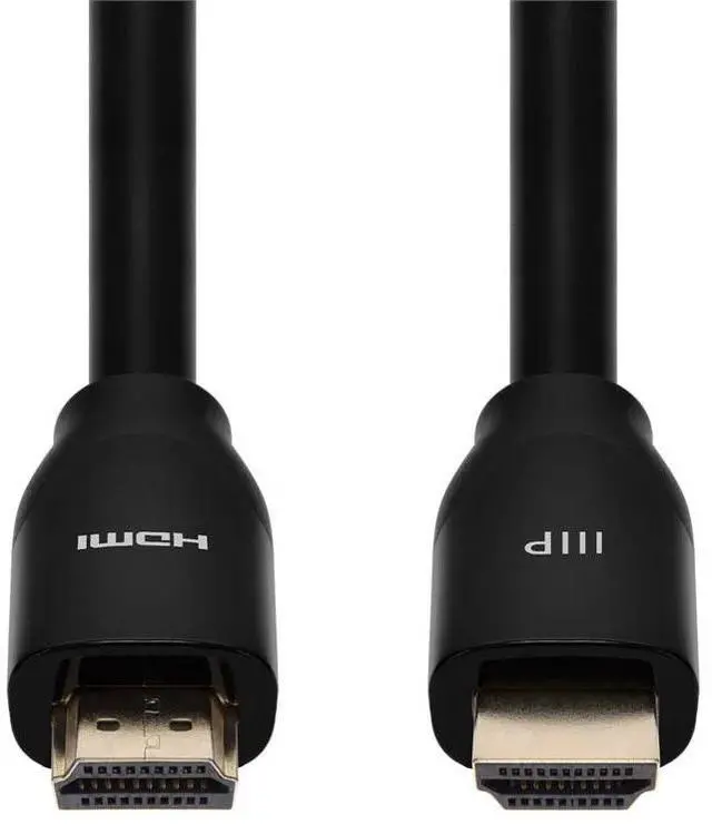Alt view image 3 of 12 - Monoprice Certified Premium High Speed HDMI Cable, 4K @ 60Hz, HDR, 18Gbps, 28AWG, YUV 4:4:4, 6ft, Black