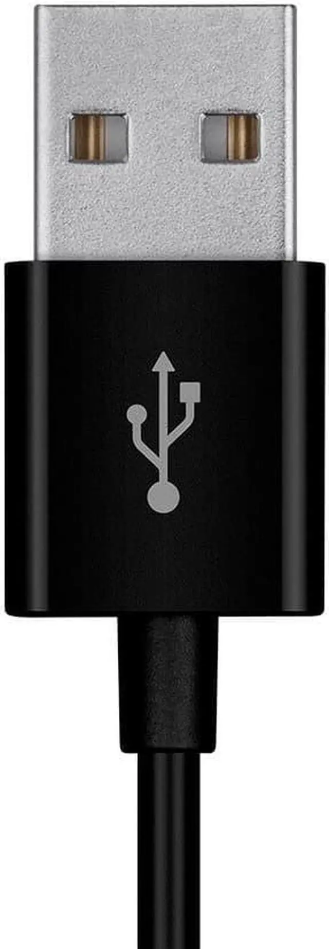 Alt view image 7 of 7 - Monoprice USB-A to Micro B Cable - 3 Feet - Black, Polycarbonate Connector Heads, 2.4A, 22/30AWG - Select Series