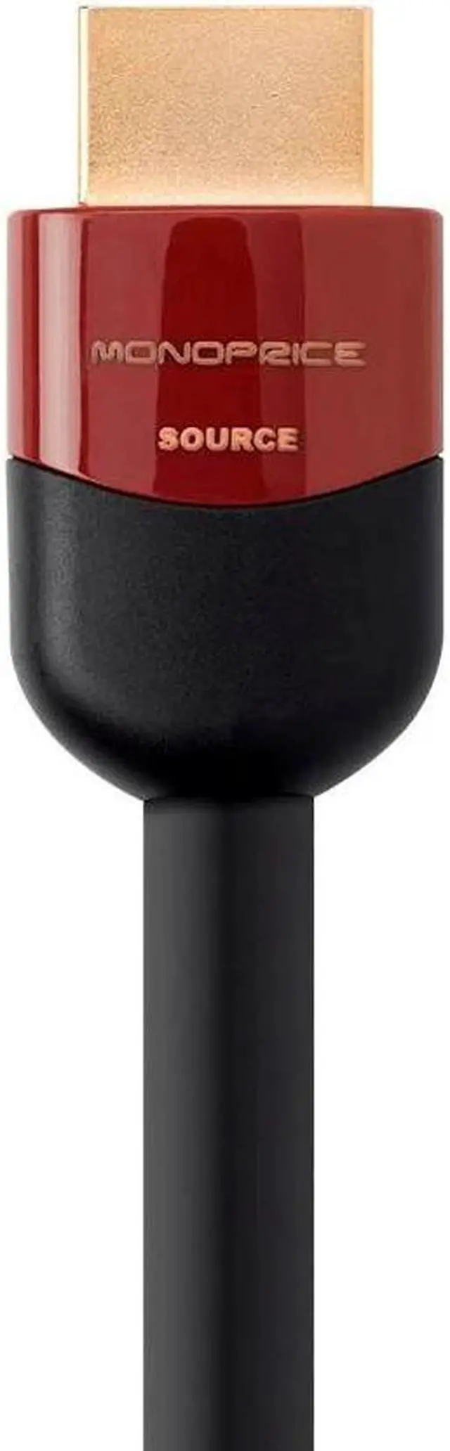 Alt view image 17 of 19 - Monoprice HDMI Cable - 35 Feet - Black | High Speed, Active Chipset, 4K@60Hz, HDR, 18Gbps, 26AWG, YUV, 4:4:4, CL2 - Cabernet Ultra Series