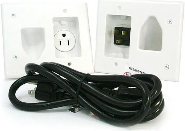 Main image of Monoprice Inc. Recessed Pro Power Kit W/Straight Blade