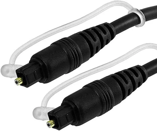 Alt view image 4 of 13 - Monoprice Digital Optical Audio Cable - 35 Feet - S/PDIF (Toslink) | Gold Plated Ferrule,Molded Strain Relief