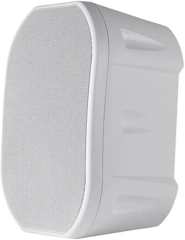Main image of Monoprice 6.5in Weatherproof 2-Way Speakers with Wall Mount Bracket (Pair White)