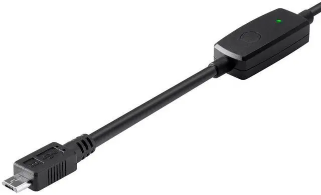 Alt view image 3 of 5 - Monoprice USB 2.0 Cable - 4.5 Feet - Black | USB Type-A Male to USB Micro Type-B Male 30/20 AWG Fast Charge / Security Cable
