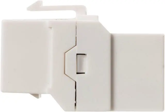 Alt view image 3 of 7 - Monoprice Cat6A UTP Keystone In-Line Coupler RJ45-RJ45