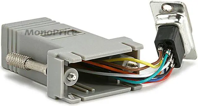 Alt view image 2 of 2 - Monoprice Inc. Db9m/rj-45_modular Adaptor