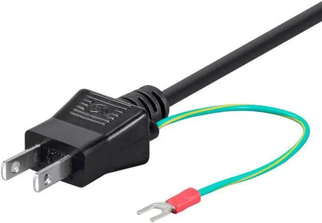 Alt view image 3 of 7 - Monoprice Power Cord Cable - 6 Feet - Black | 18AWG Japanese JIS C 8303 Male to C13 Female with Ground Wire