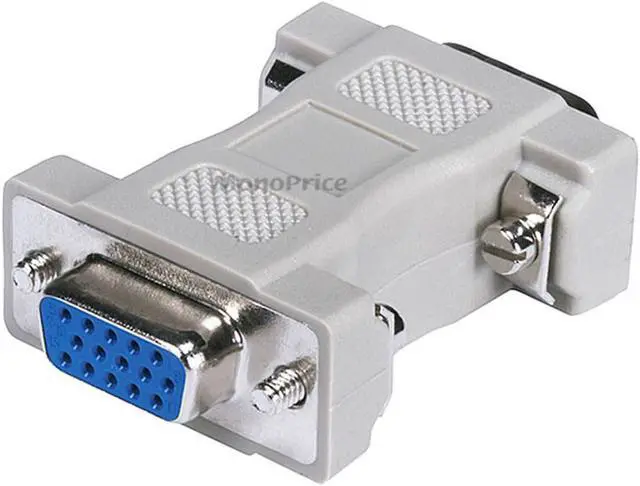Alt view image 2 of 2 - Monoprice Molded DB9 Male to HDD15 Female VGA Adaptor