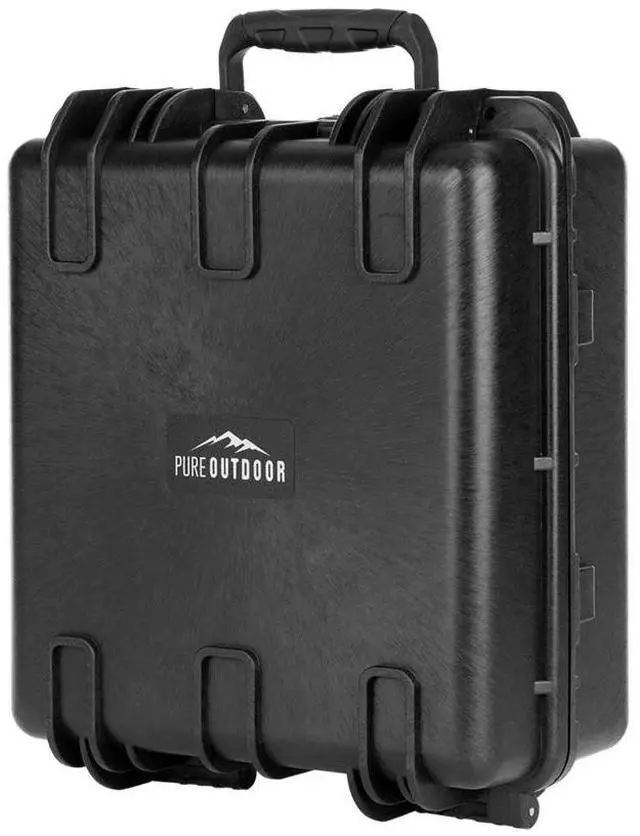 Main image of Monoprice Weatherproof Hard Case - 14 x 16 x 8 in With Customizable Foam, Shockproof, Customizable Name Plate
