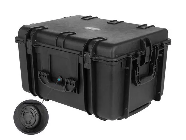 Alt view image 4 of 12 - Monoprice Weatherproof Hard Case - 26" x 20" x 14" With Wheels and Customizable Foam, IP67 Level Dust And Water Protection