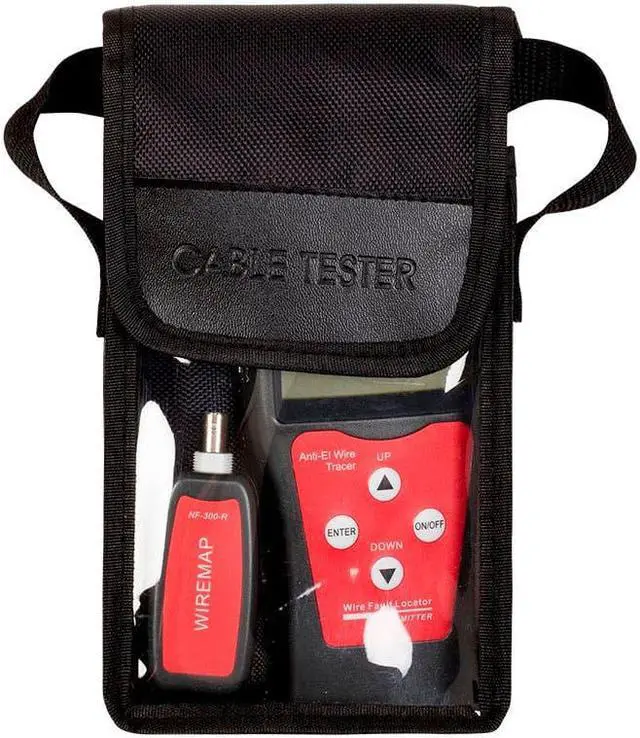 Alt view image 6 of 12 - Monoprice Professional Coaxial, RJ-45, RJ-11/12, BNC, and USB Multifunction Tester with LCD Display