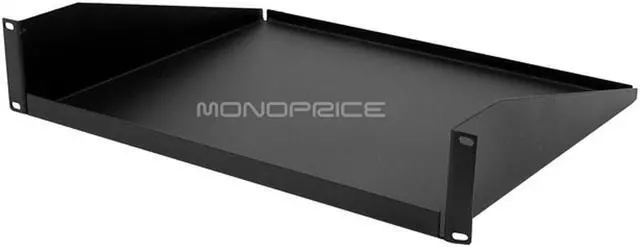 Alt view image 4 of 9 - Monoprice Single Sided Shelf, 3.5(H) x 14.5(D) x 19(W), 50 lbs.