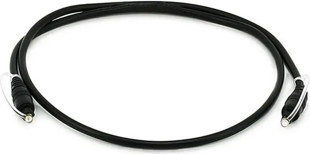Alt view image 2 of 9 - Monoprice S/PDIF (Toslink) Digital Optical Audio Cable - 3 Feet, For TV, PlayStation, Home Theater, PS4, Xbox, Sound Bar