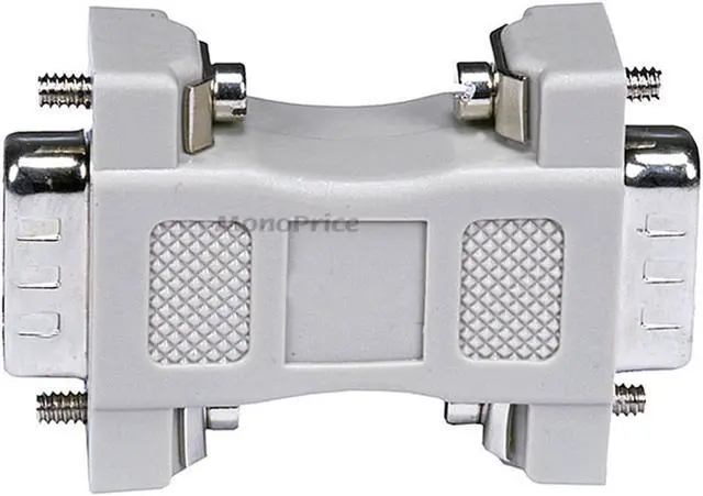 Alt view image 2 of 2 - Monoprice Molded DB9 Male to DB9 Male Gender Changer