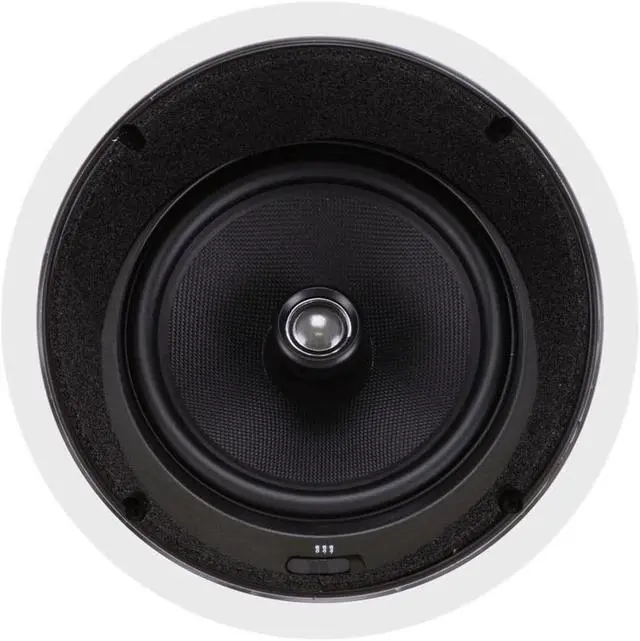 Alt view image 3 of 6 - Monoprice Caliber 2-Way Aramid Fiber In-Ceiling Speakers - 8 Inch With Titanium Tweeters and 15 Angled Drivers (Pair)