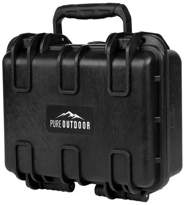 Main image of Monoprice Weatherproof Hard Case - 12in x 10in x 6in With Customizable Foam, Fits HUBSAN Quadcopter Drones