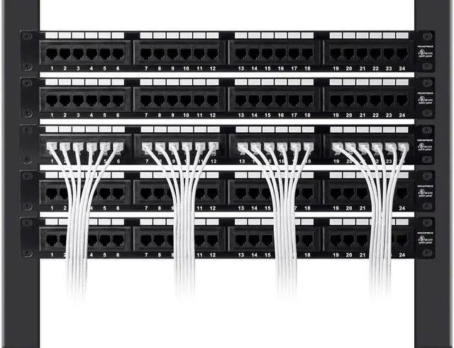 Alt view image 7 of 15 - Monoprice Cat6 Ethernet Patch Cable - 2 feet - Black | Snagless RJ45 Stranded 550MHz UTP CMR Riser Rated Pure Bare Copper Wire 28AWG - SlimRun Series