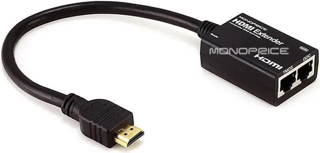 Alt view image 5 of 8 - Monoprice Inc. Hdmi Extender Over Cat5e Or Cat6 Connection Up To 98Ft