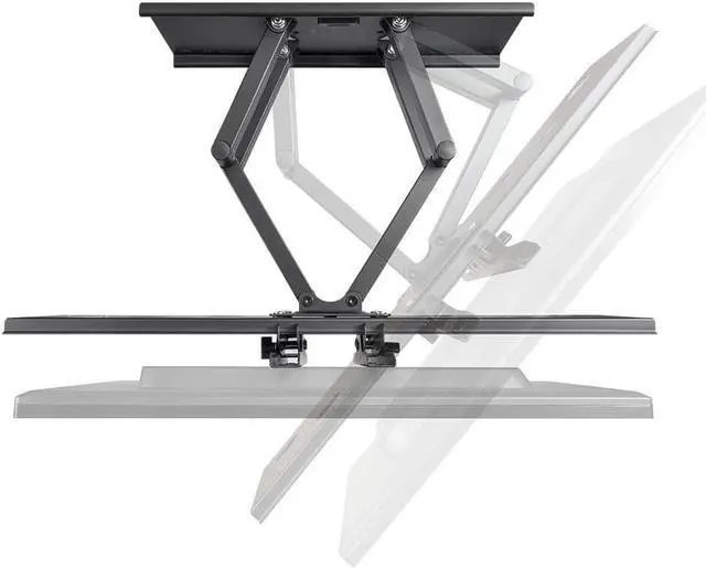 Alt view image 5 of 20 - Monoprice Titan Series Full Motion Wall Mount For Large 32" - 60" Inch TVs Displays, Max 175 LBS. 50x50 to 750x450, Black, Rohs Compliant