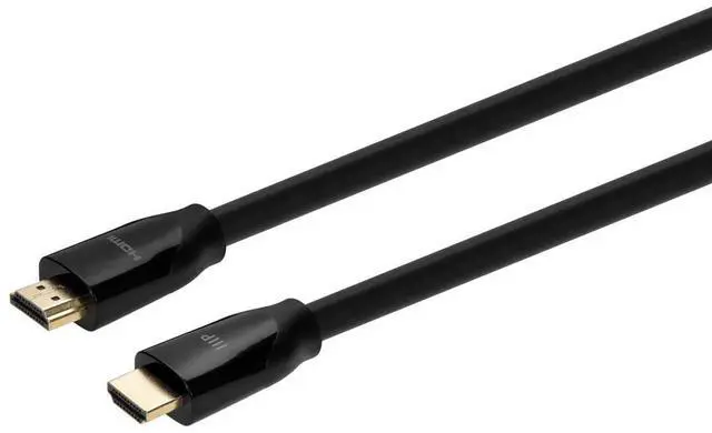 Alt view image 4 of 12 - Monoprice Certified Premium High Speed HDMI Cable, 4K @ 60Hz, HDR, 18Gbps, 28AWG, YUV 4:4:4, 6ft, Black