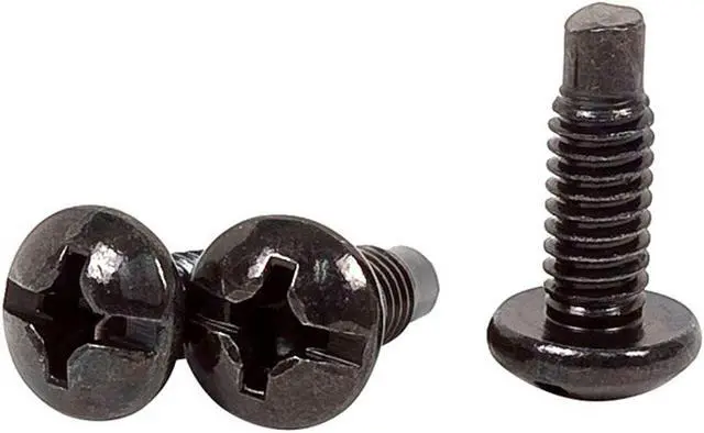 Main image of Monoprice 12/24 Screws for Rack, 50 pcs Black