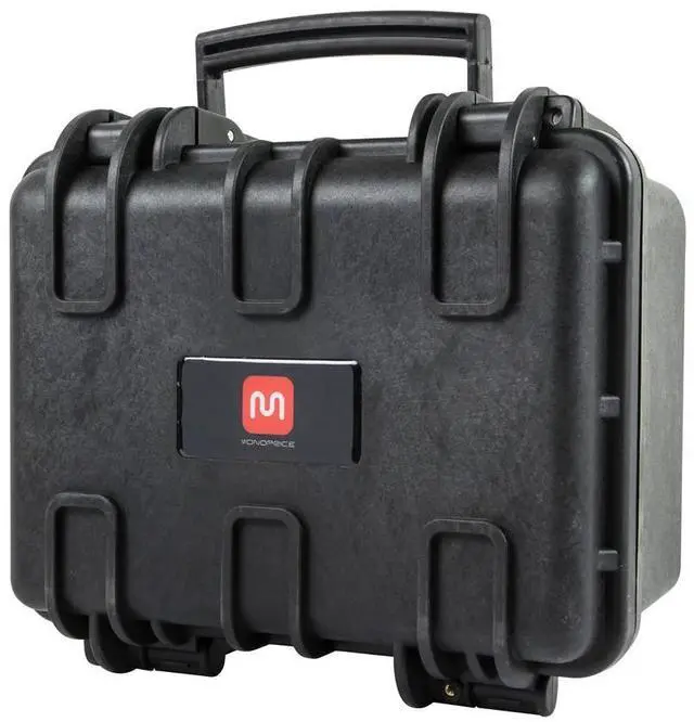 Main image of Monoprice Weatherproof Hard Case with Customizable Foam, 12" x 10" x 8"
