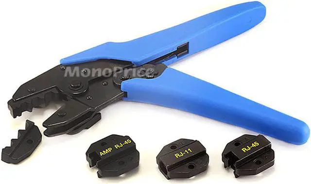Alt view image 4 of 14 - Monoprice LAN and Coaxial Installation Kit w/Tester and Tone Generator