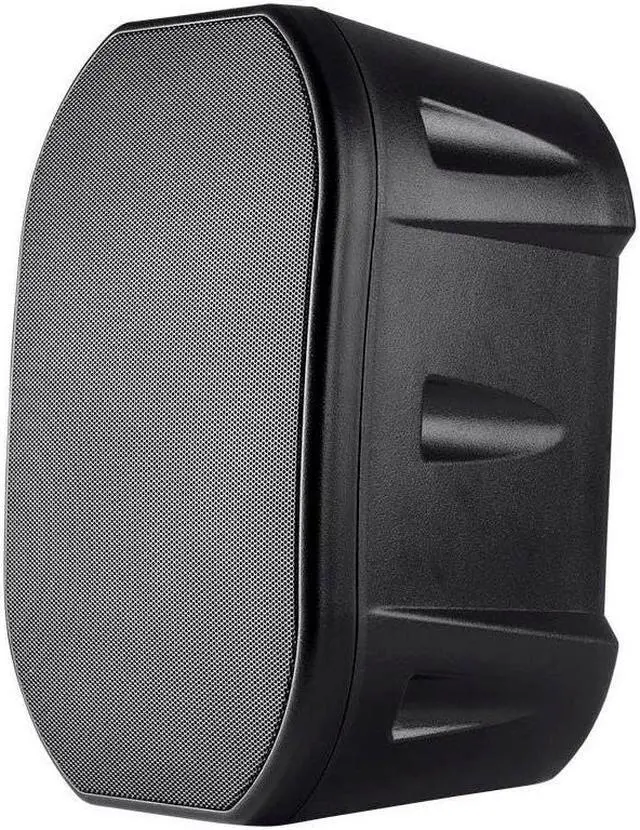 Main image of Monoprice 6.5-inch Weatherproof 2-Way Speakers with Wall Mount Bracket (Pair Black)