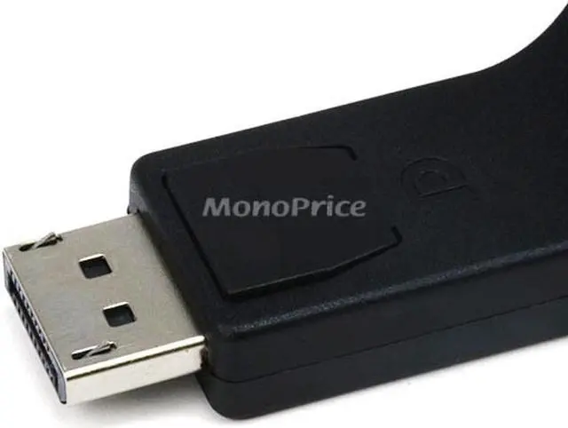 Alt view image 5 of 5 - Monoprice DisplayPort Male to DVI-D Female Adapter (Single-Link) 1920x1200 (250MHz) Compatible With Computer, Desktop, Laptop