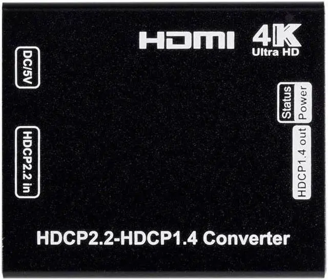 Alt view image 4 of 20 - Monoprice Blackbird 4K Pro HDCP Converter 2.2 to 1.4 | Supports 4K@60Hz and Deep Color