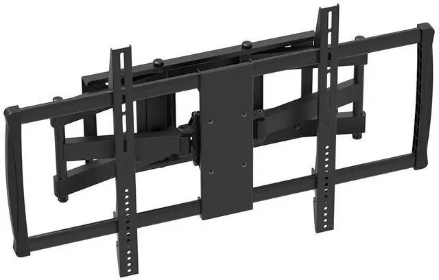 Alt view image 8 of 15 - Monoprice Premium Full Motion TV Wall Mount Bracket Low Profile For 60" To 100" TVs up to 176lbs, Max VESA 900x6