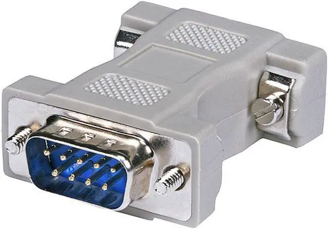 Main image of Monoprice Molded DB9 Male to DB9 Male Gender Changer