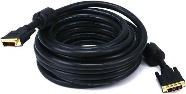 Main image of Monoprice 25ft 24AWG CL2 Dual Link DVI-D Cable - Black