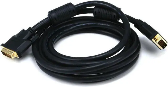 Main image of Monoprice 10ft 28AWG CL2 Dual Link DVI-D Cable - Black