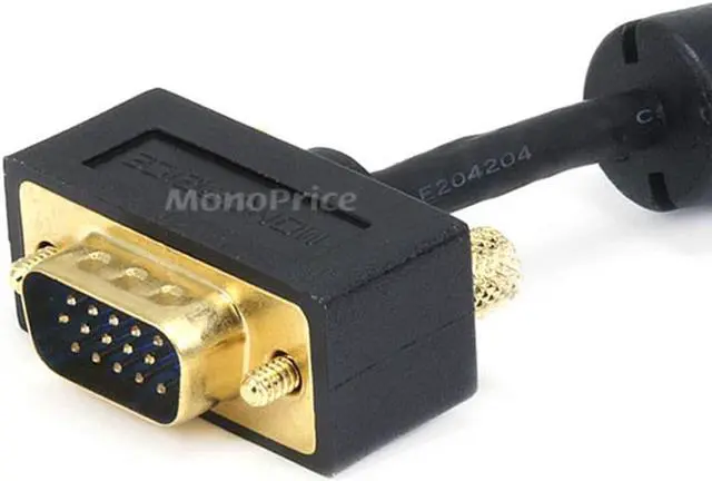 Alt view image 4 of 9 - Monoprice Vga Video Cable