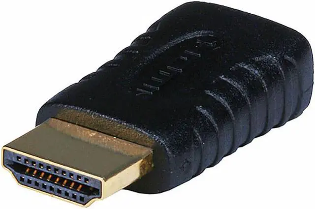 Alt view image 2 of 13 - Monoprice HDMI Connector Male to HDMI Mini Connector Female Adapter