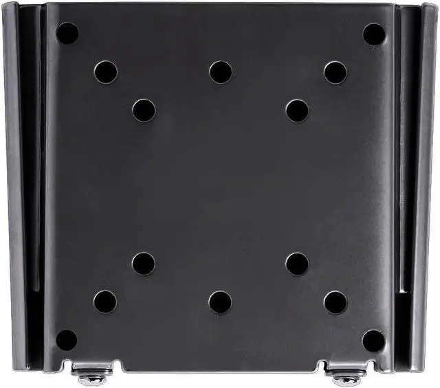 Alt view image 10 of 13 - Monoprice Titan Series Fixed Mini Wall Mount For Small 13" - 27" Inch TVs Displays, Max 66 LBS. 75x75 to 100x100, Silver, RoHS Compliant