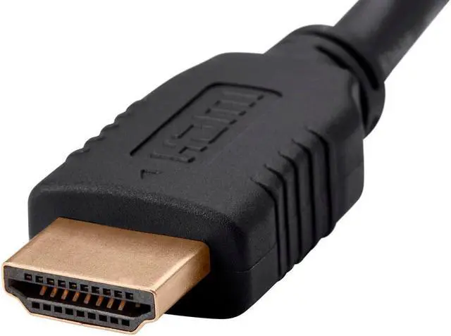 Alt view image 5 of 20 - Monoprice HDMI Cable - 1.5 Feet - Black | High Speed, 4K@60Hz, HDR, 18Gbps, YUV 4:4:4, 28AWG, Compatible with HD TV and More - Select Series