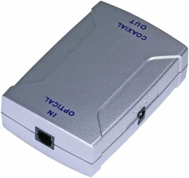 Main image of Monoprice S/PDIF (Toslink) Digital Optical to Digital Coaxial (RCA) Audio Converter