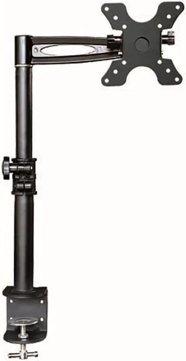 Main image of Monoprice 2-Way Adjustable Tilting Desk Mount Bracket - Black For 13-30 Inch Monitors