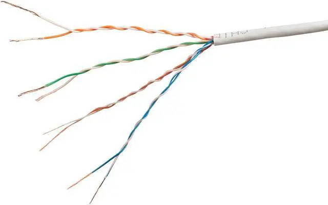 Alt view image 7 of 10 - Monoprice Cat6 Ethernet Patch Cable - 0.5 feet - Blue | Snagless RJ45 Stranded 550MHz UTP CMR Riser Rated Pure Bare Copper Wire 28AWG - SlimRun Series