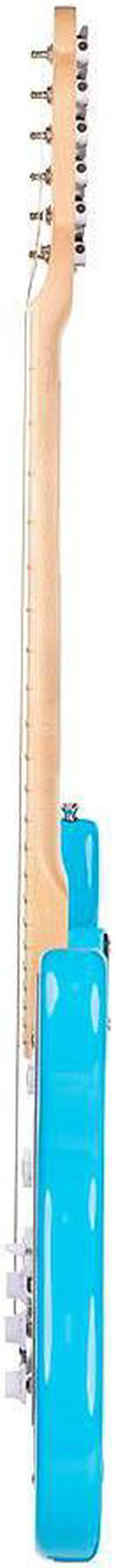 Alt view image 3 of 7 - Monoprice Indio Cali Classic Electric Guitar - Blue, With Gig Bag