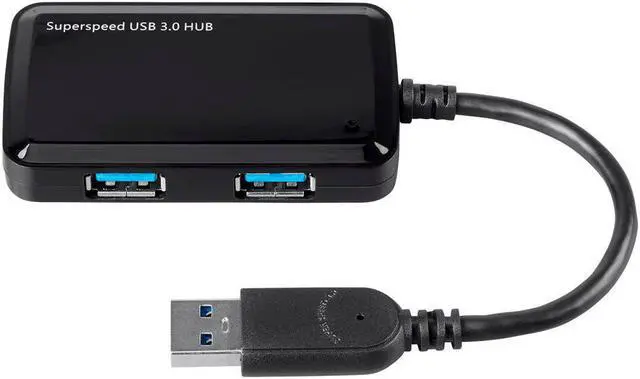 Alt view image 5 of 6 - Monoprice Mini 4-port USB 3.0 Travel Hub