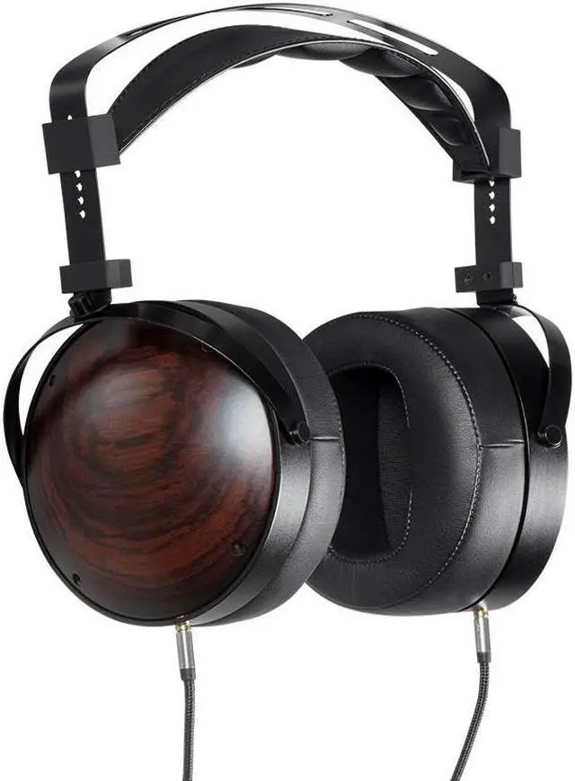Alt view image 2 of 5 - Monoprice Monolith M1060C Over Ear Planar Magnetic Headphones - Black/Wood With 106mm Driver, Closed Back Design, Comfort Ear Pads For Studio/Professional