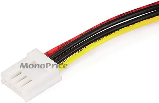 Alt view image 6 of 6 - MonoPrice 7642 12inch SATA 15pin Male to 4pin Molex and 4pin Power Cable