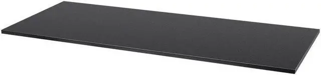 Main image of Monoprice Table Top 6 Feet Wide - Black Custom Sized for Sit-Stand Height Adjustable Riser Desk - Workstream Collection
