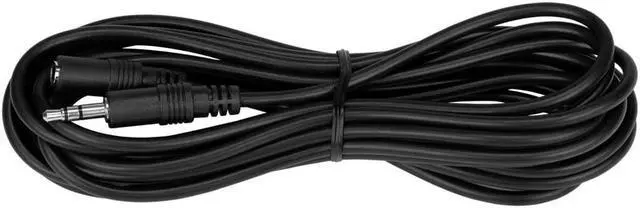 Alt view image 5 of 9 - Audio Cable,3.5mm,M/F,12 Ft MONOPRICE 649