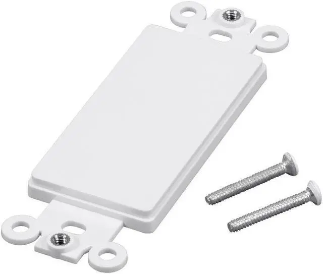 Alt view image 3 of 5 - Monoprice Blank D?cor Insert - White  for Home ,Office, Personal Install