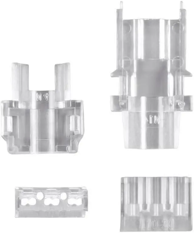 Alt view image 4 of 6 - Monoprice 8P8C Shielded RJ45 Plug with Inserts for Cat6a Ethernet Cable 25pcs/pk8P8C Shielded RJ45 Plug with Inserts for Cat6a Ethernet Cable 25pcs/pack