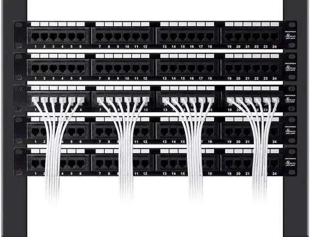 Alt view image 6 of 15 - Monoprice Cat6 Ethernet Patch Cable - 25 feet - White | Snagless RJ45 Stranded 550MHz UTP CMR Riser Rated Pure Bare Copper Wire 28AWG - SlimRun Series