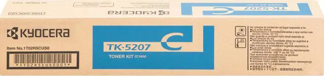 Alt view image 2 of 9 - Kyocera KYOTK5207C Ecosys 356ci Toner Cartridge, Cyan